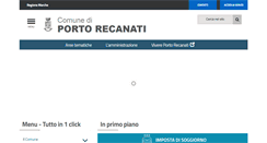 Desktop Screenshot of comune.porto-recanati.mc.it